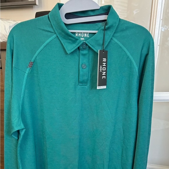 Rhone Delta Polo Longsleeve - Picture 1 of 3